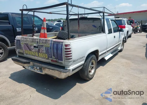 1996 GMC Sierra C1500 из США, поврежденный, VIN 1GDEC19R6TE524759